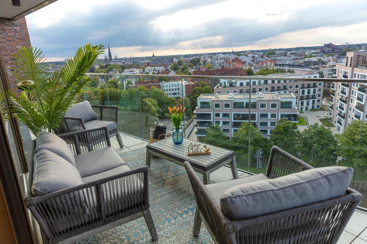 Cabana - Theview - Terrasse - Waterfront - Kostenloser Parkplatz - Wifi Oldenbourg Extérieur photo